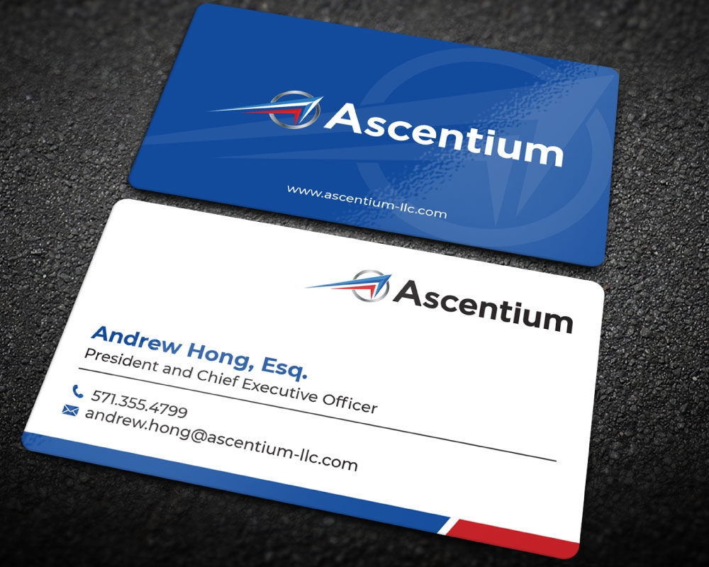 Ascentium (Ascentium LLC) logo design by Boomstudioz