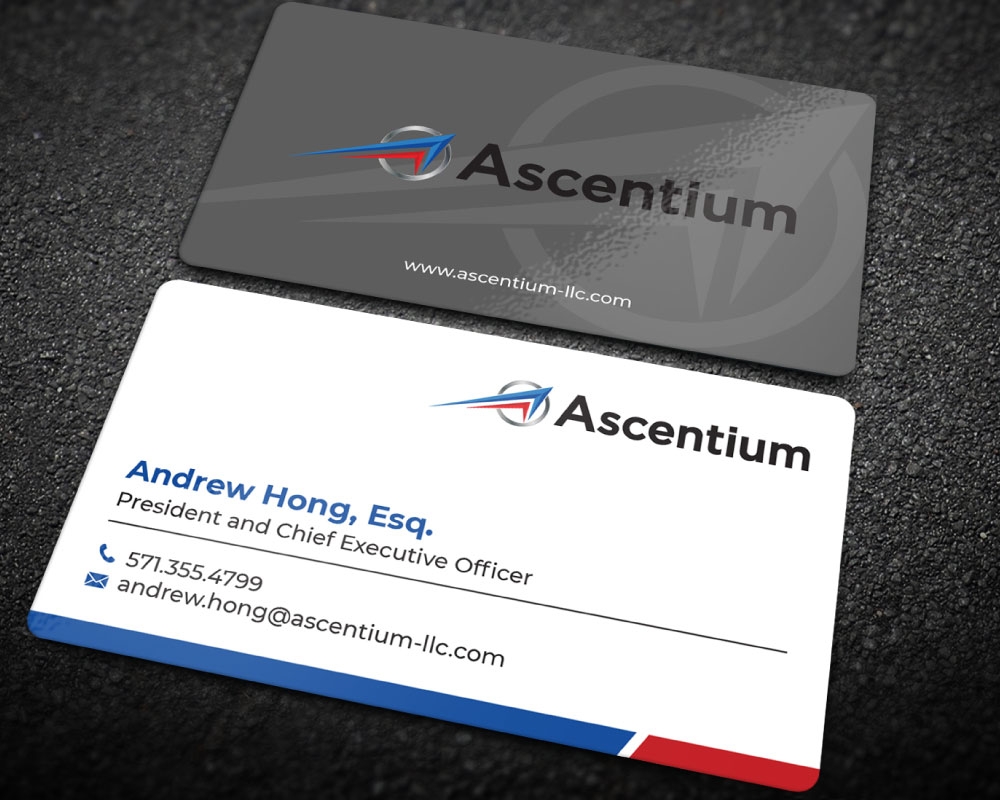 Ascentium (Ascentium LLC) logo design by Boomstudioz
