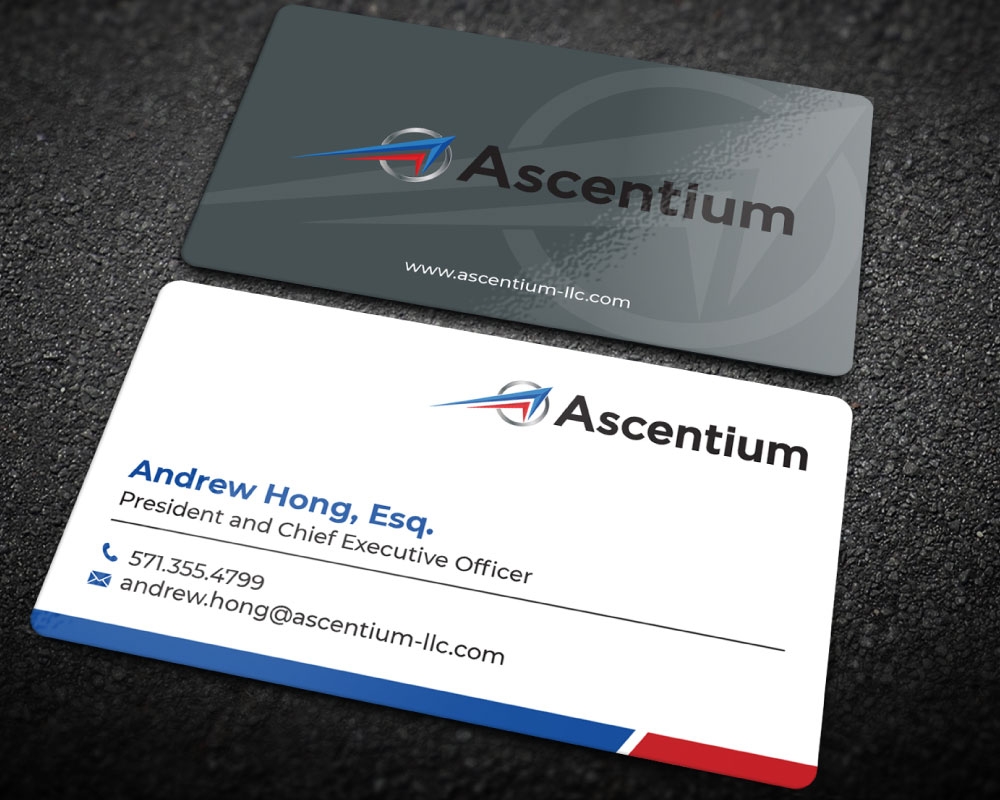 Ascentium (Ascentium LLC) logo design by Boomstudioz