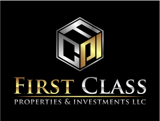 First Class Properties & Investments LLC logo design by cintoko