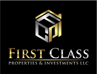 First Class Properties & Investments LLC logo design by cintoko