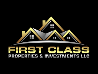 First Class Properties & Investments LLC logo design by cintoko