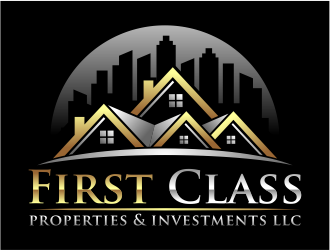 First Class Properties & Investments LLC logo design by cintoko