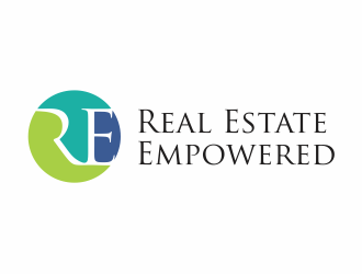 Real Estate Empowered logo design by up2date