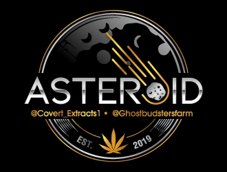 Asteroid logo design by jaize