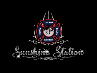 CAL FIRE Sunshine Station logo design by mattlyn