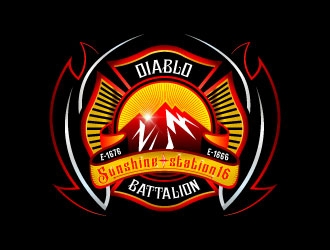 CAL FIRE Sunshine Station logo design by ozenkgraphic