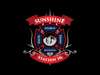 CAL FIRE Sunshine Station logo design by mattlyn