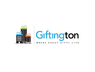 Giftington logo design by enan+graphics
