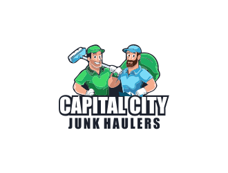 Capital city Junk Haulers logo design by akhi