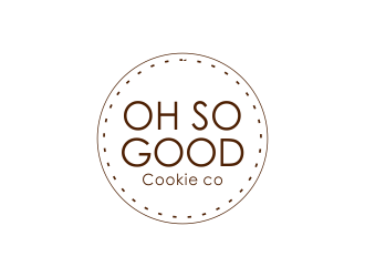 OH SO GOOD COOKIE CO logo design by akhi