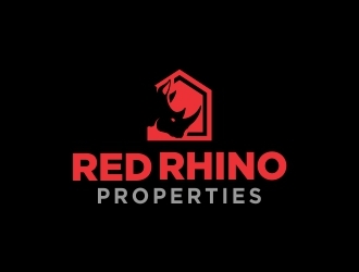 Red Rhino Properties logo design by booker