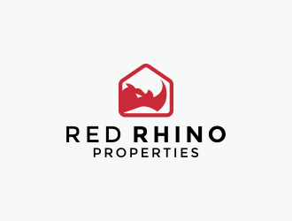 Red Rhino Properties logo design by novilla
