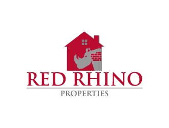 Red Rhino Properties logo design by Mirza