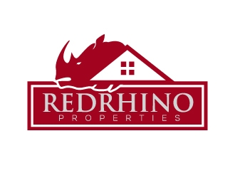 Red Rhino Properties logo design by jonggol