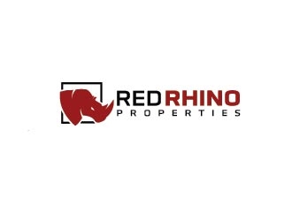 Red Rhino Properties logo design by GreenLamp