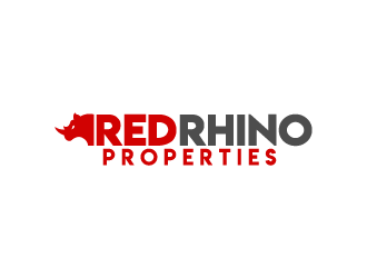 Red Rhino Properties logo design by fastsev