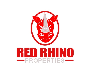 Red Rhino Properties logo design by bougalla005