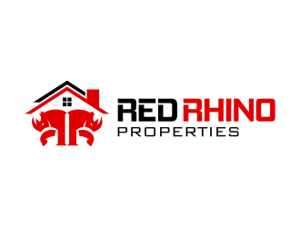 Red Rhino Properties logo design by Panara