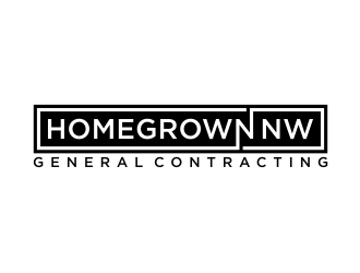 Homegrown NW General Contracting  logo design by nurul_rizkon