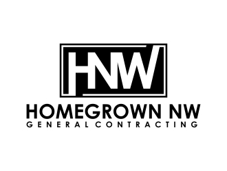 Homegrown NW General Contracting  logo design by mercutanpasuar