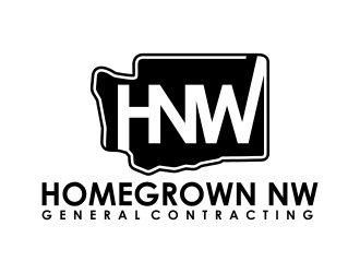 Homegrown NW General Contracting  logo design by mercutanpasuar