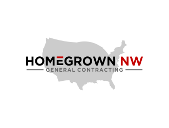 Homegrown NW General Contracting  logo design by done