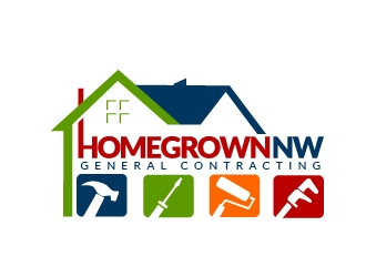 Homegrown NW General Contracting  logo design by art-design