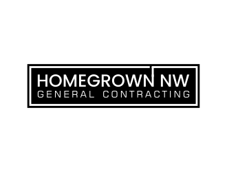 Homegrown NW General Contracting  logo design by yunda