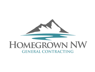Homegrown NW General Contracting  logo design by kunejo