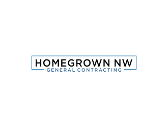 Homegrown NW General Contracting  logo design by akhi