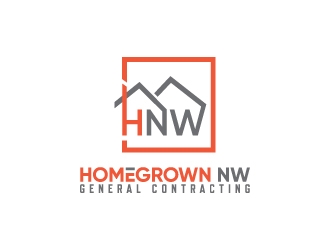 Homegrown NW General Contracting  logo design by Erasedink