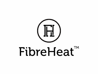 FibreHeat logo design by menanagan