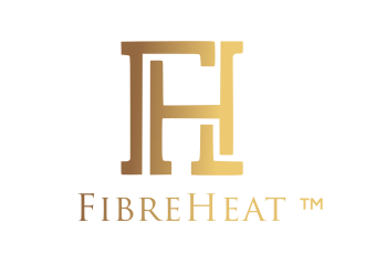 FibreHeat logo design by Rossee