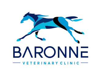 Baronne Veterinary Clinic logo design by aldesign