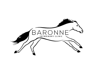 Baronne Veterinary Clinic logo design by sanu