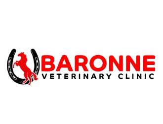 Baronne Veterinary Clinic logo design by AamirKhan