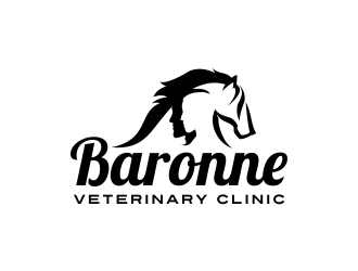 Baronne Veterinary Clinic logo design by AisRafa