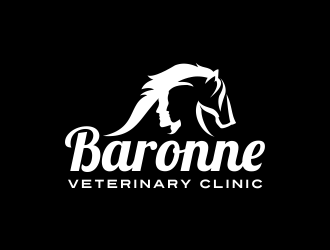 Baronne Veterinary Clinic logo design by AisRafa