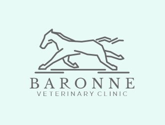 Baronne Veterinary Clinic logo design by Putraja