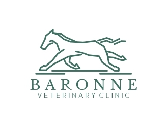 Baronne Veterinary Clinic logo design by Putraja