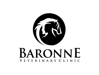 Baronne Veterinary Clinic logo design by AisRafa