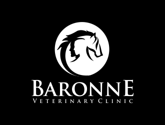Baronne Veterinary Clinic logo design by AisRafa