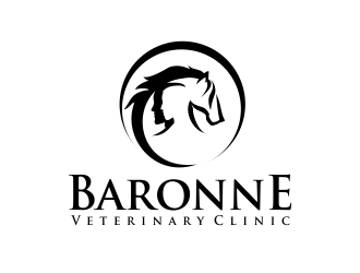 Baronne Veterinary Clinic logo design by AisRafa