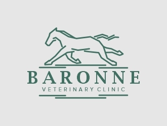Baronne Veterinary Clinic logo design by Putraja