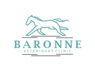 Baronne Veterinary Clinic logo design by Putraja