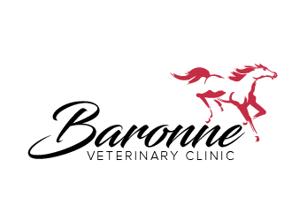 Baronne Veterinary Clinic logo design by czars