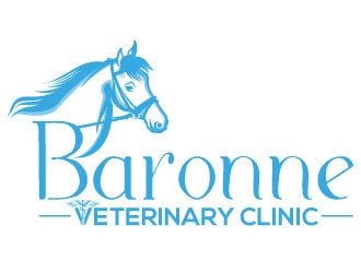 Baronne Veterinary Clinic logo design by Suvendu