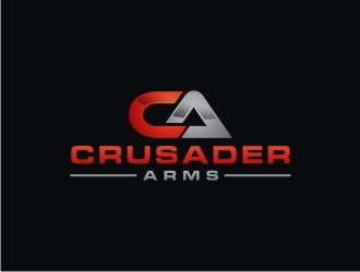 Crusader Arms logo design by bricton