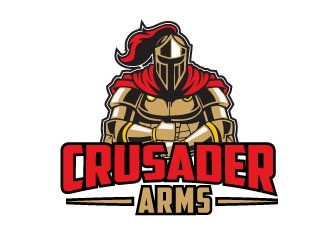 Crusader Arms logo design by rosy313